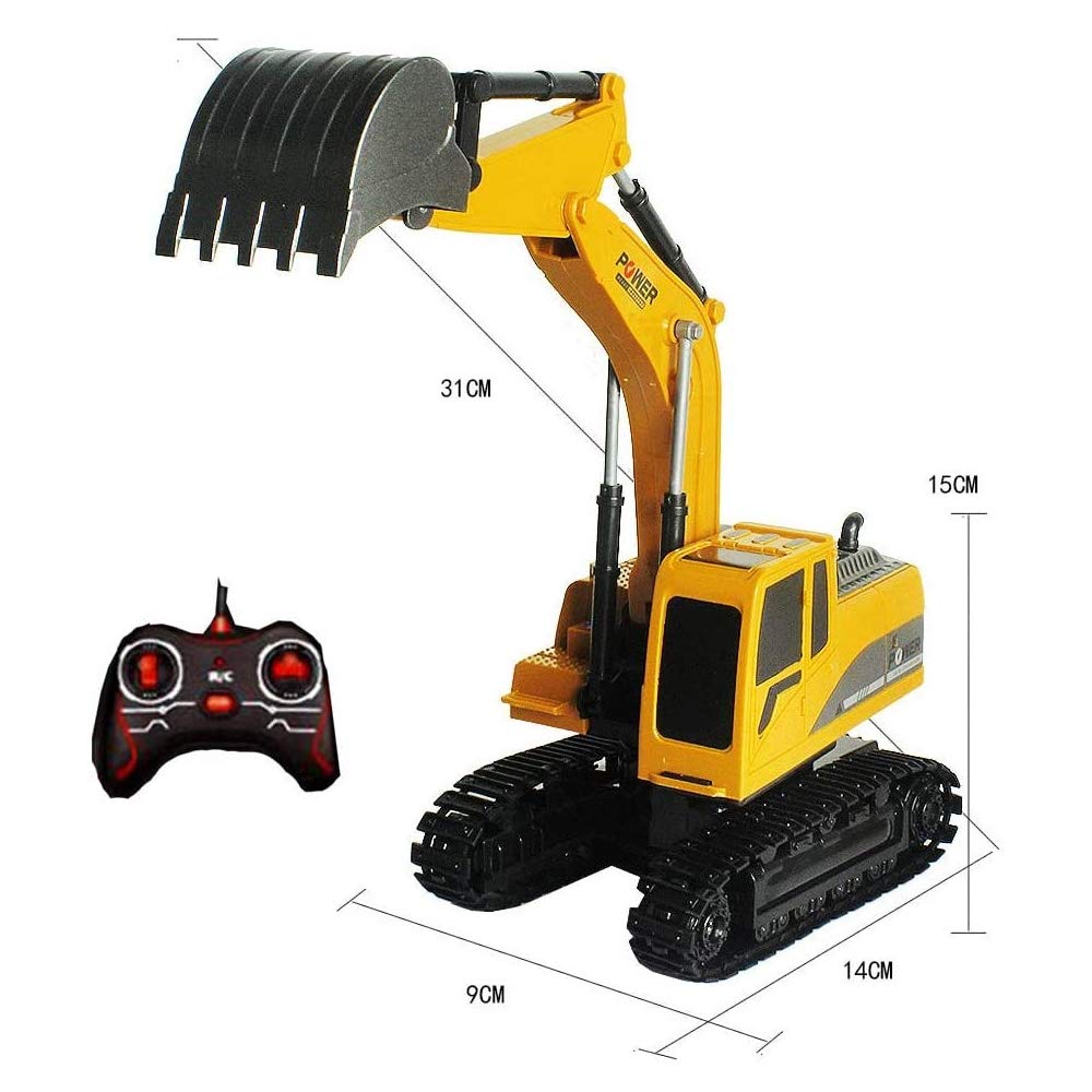 Amazon.co.jp: EC Tool ショベルカー ラジコン 掘削機 子供向け 工事
